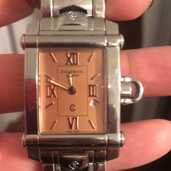 Charriol Silver Colvmbvs Large Watch - Picture 4 of 4
